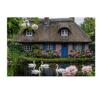 Puzzle 3000 Pezzi, Puzzle Villetta per Adulti, Gioco Educativo con Scatola Regalo per Adulti, Giochi Educativo per Famiglie, Rompecapo per Natalizie Decorazioni casa, Regalo Donna (Animale) D-95