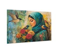Puzzle 3000 Pezzi Religione Puzzle Adulti Donna Pattern Design con Confezione Regalo, Fai Da Te Puzzles di Legno Giochi Casual Gioco di Abilità per Tutta la Famiglia, Home Room Decor 81x122 cm -1117Y