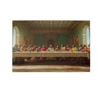 Puzzle 3000 Pezzi, Religione Puzzle Arte 122x81cm Jigsaw Grandi Dimensioni per Adulti, Jigsaw Giochi Intrattenimento Creativo, Gioco Familiare per Decorazione Parete, Regalo Donna L'ultima cena p-1493