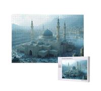 Puzzle 3000 Pezzi Religione Puzzle Islam Grandi Dimensioni per Adulti Con Scatola di Imballaggio e Immagini di Riferimento, Giochi Rilassamento e Intelligence, Come Regalo per Amici e Amanti M-687