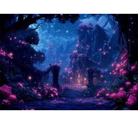 Puzzle 3000 Pezzi Sogno Puzzle Adulti Sfida Impossibili Jigsaws Foresta Classica 3D Pattern Art Jigsaws per Divertimento Adulti e Bambina, Gioco Familiare, Festa Aziendale,Amore e Amico 122x81cm C-854