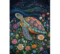 Puzzle 3000 Pezzi, Tartarughe Marina 3D Puzzle per Adulti Impegnativo, Educa Puzzles Artistico, Divertente E Stimolante Puzzles Decorativo per La Famiglia, Regalo e Decorazione Pareti DX0YL6-503