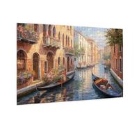 Puzzle 3000 Pezzi Venezia Puzzle Adulti Città Pattern Design con Confezione Regalo, Fai Da Te Puzzles di Legno Giochi Casual Gioco di Abilità per Tutta la Famiglia, Home Room Decor 81 x 122 cm -1007Y