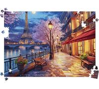 Puzzle 3000P Pezzi, Puzzle Classici 48 x 31.9 in Parigi Torre ferro l0-2 | Puzzle Giochi Rilassamento e Intelligence, Puzzle per Gioco Familiare, Festa Aziendale, Regalo per Amore e Amico