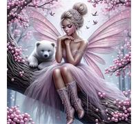 Puzzle 35 Pezzi Adulti Orso fatato dell'albero, Fai da Te puzzle difficili adulti 35 pezzi 30x30cm, Intrattenimento Creativo, Divertimento, Gioco di Abilità per Tutta la Famiglia