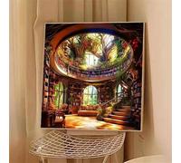 Puzzle 35 Pezzi Biblioteca Sunshine, puzzle per Adulti 35 pezzi 30x30cm, Puzzles Giochi Rilassamento e Intelligence, puzzles Classici per Gioco Familiare, Festa Aziendale, Regalo Natale