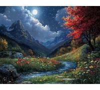 Puzzle 36 Pezzi Per Adulti Puzzle Per Adulti 36 Pezzi Jigsaw Giochi, Istruzione Decorazione Della Casa Puzzle-Luna, Prateria, Gioco Istruzione Sfida Giocattolo, Decorazione Della Regalo J-6