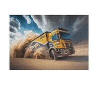 Puzzle 38x26cm/1000pcs Per Adolescenti Racing Through The Desert Puzzle Per Adulti Gioco Pratico Regalo Di Compleanno Regalo Di Compleanno, Regali, 38x26cm/1000pcs