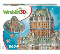 Wrebbit - Puzzle Il Castello Frontenac 3D - 850 Pezzi