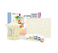 Puzzle 3D a carosello in legno fai da te - LatestBuy