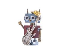 Puzzle 3D Aku Musician-Fangirl, fai da te Steampunk, portachiavi fai da te, in metallo, per collezionisti e idea regalo, accessori per cosplay, puzzle in legno