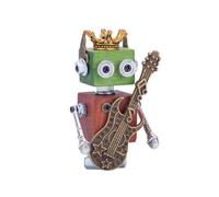 Puzzle 3D Aku Musician-Ruhiger Bruder, fai da te Steampunk Figurine in legno, portachiavi fai da te, in metallo, set da collezione e idea regalo, accessori per cosplay, puzzle in legno