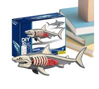 Puzzle 3D Animali per Bambini Divertente Interattivo da Costruire Squalo e