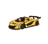 Puzzle 3D, auto da corsa gialla, EWA, legno, 237 pezzi