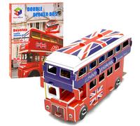 Puzzle 3D autobus a due piani - double-decker londinese