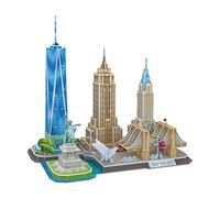 Puzzle 3d Bambini - Newyork Cityline: Costruzioni Per Bambini E Adulti | Regalo Bambino 8 Anni | Modellini Da Costruire | Puzzle 3d New York Monumenti