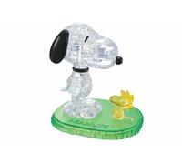 Puzzle 3D Beverly Crystal Snoopy Woodstock 41Pezzi Nuovo Dal Giappone