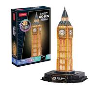 Puzzle 3d - Big Ben Led | Puzzles 3d Regalo Bambino 8 Anni | Puzzle 3d Per Bambini E Puzzles 3d Per Adulti | Modellini Da Costruire | Giochi Per Bambini | 32 Pezzi
