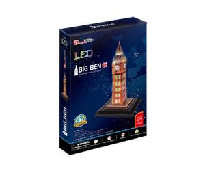 Puzzle 3D BIG BEN LONDRA CON LUCI A LED CubicFun