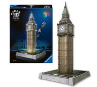 PUZZLE 3D BIG BEN MODULO DA COSTRUIRE 235 PEZZI ARCHITETTURA IN LEGNO