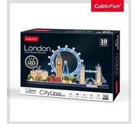 Puzzle 3D Cityline London guidato