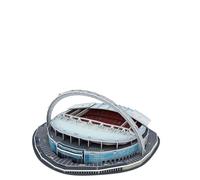 Puzzle 3D con campo da calcio, stadio di calcio, club di puzzle, micro blocchi fai da te, kit di costruzione, modellini in cartone di carta, ornamenti, souvenir da collezione commemorativa per fan