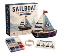 Puzzle 3D Con Le Perline Mini Lavoretti 3D Artigianali Divertenti Barca