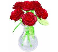 Puzzle 3D cristallo bouquet di rose 47 pezzi