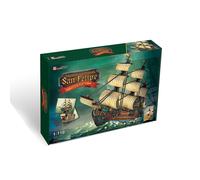 Puzzle 3D Cubic Fun Ships - Opzione luce LED da 22 a 360 pezzi scegli il mode...