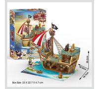 Puzzle 3D Cubic Fun Ships - Opzione luce LED da 22 a 360 pezzi scegli il mode...