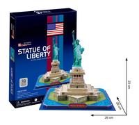 Puzzle 3D CubicFun Statua della Libertà