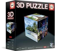 Puzzle 3D cubo Viaggio 216 pezzi