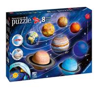 PUZZLE 3D DA 522 PEZZI ravensburger SISTEMA SOLARE 8 pianeti + POSTER planetario