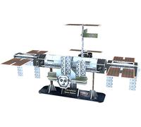 PUZZLE 3D DAM DAM DMAL0162C91V4 - 44 pezzi, tema Stazione Spaziale Internazionale, materiale PVC