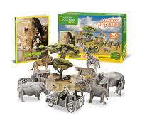 PUZZLE 3D DAM DMAL0107C91 - 300 pezzi, tema paesaggio africano, materiale in cartone