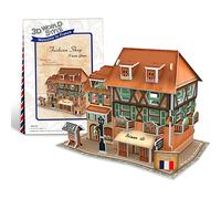 PUZZLE 3D DAM DMAL0135C91V3 - 31 pezzi, tema negozio di moda francese, materiale in legno