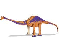 PUZZLE 3D DAM DMAL0185C91 Amargasaurus - 39 pezzi, tema dinosauro, materiale in legno