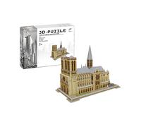 PUZZLE 3D DAM DMAY0875C91 - 132 pezzi, tema architettura Notre-Dame, in cartone