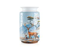 PUZZLE 3D DAM DMAY0925C30 - 162 pezzi, tema cervo, materiale ABS, dimensioni 11,5x11,5x20,5 cm