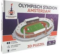 Puzzle 3D Dello Stadio Olimpico Di Amsterdam. 78 Pezzi. Licenziato