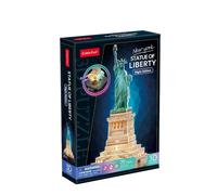 Puzzle 3D Edizione Notturna LED: Statua della Libertà 79 Pezzi