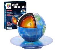 Puzzle 3D Educativo Pianeta Terra Nucleo Terrestre 50 pezzi