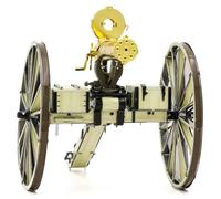 Puzzle 3D Far West: Gatling Gun