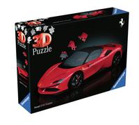 Ravensburger - Puzzle 3D Ferrari SF90 Stradale | Modellino Auto 161 Pezzi | Modellino Ferrari SF90 Stradale da 161 pezzi, per bambini 8+ e adulti. Puzzle 3D da costruire per gli amanti Ferrari.