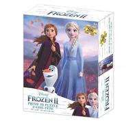 Grandi Giochi GRGPUR00000 Puzzle da 200 Pezzi Lenticolare - Frozen 2: Anna, Elsa