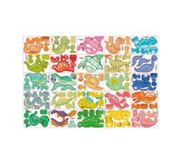 Puzzle 3D | Gioco educativo interattivo per genitori e figli | 3D di 25 animali - per ragazzi ragazze adolescenti Aula Scuola Camera da Studio