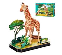 Puzzle 3d Giraffa- Puzzle 3d Bambini E Puzzles 3d Adulti | Modellini Da Costruire 43 Pezzi | Giochi Per Bambini +5 Anni | Modellismo Da Costruire Adulti