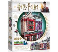 Puzzle 3D Harry Potter: Quality Quidditch Supplies e Slug & Jiggers Apothecary 305 pezzi