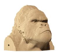 Puzzle 3D in cartone CARTONIC Puzzle Set - Gorilla | Difficoltà media | Costruzione di alta qualità | Attività divertente e divertente