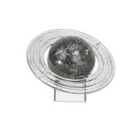 Puzzle 3D in cristallo Saturno assemblaggio rompicapo Puzzle fai da te traslucido per bambini e adulti per sfidare l'intelligenza e la creatività (Grigio)